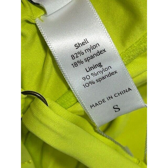 Andie Swim The Bermuda One Piece Swimsuit Underwired Lime Green Small NEW - Picture 8 of 9